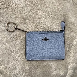 Coach Cardholer Keychain Blue